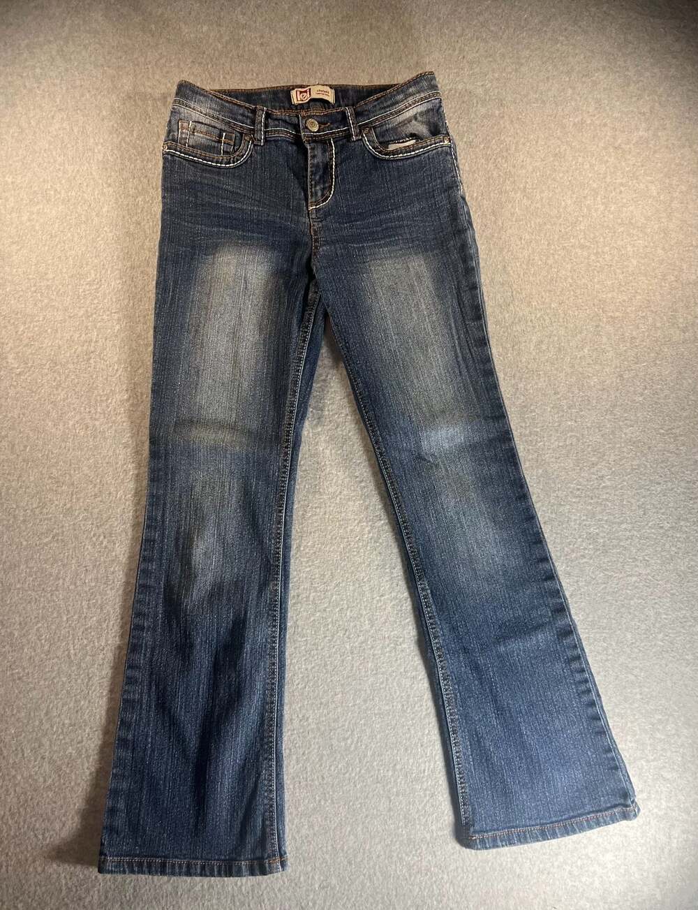 LEI Juniors  Low Rise Boot Jeans Size 14 Y2K Denim